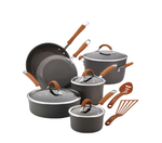 Rachael Ray - 16802 Rachael Ray Cucina Nonstick Cookware Pots and Pans Set